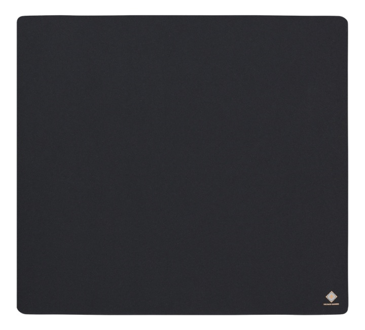 DELTACO GAMING Mousepad L, 450x400x4mm, fabric coated, black i gruppen COMPUTERTILBEHØR / GAMING / Musemåtter hos TP E-commerce Nordic AB (38-77149)