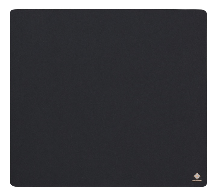 DELTACO GAMING Mousepad L, 450x400x4mm, fabric coated, black i gruppen COMPUTERTILBEHØR / GAMING / Musemåtter hos TP E-commerce Nordic AB (38-77149)