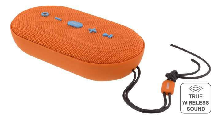 STREETZ water resistant Bluetooth speaker, 2x5W, IPX5, TWS,BT 4.2, ora i gruppen HJEMMEELEKTRONIK / Lyd & billede / Højttalere & tilbehør / Bluetooth-højttalere / Bærbare højttalere hos TP E-commerce Nordic AB (38-77328)