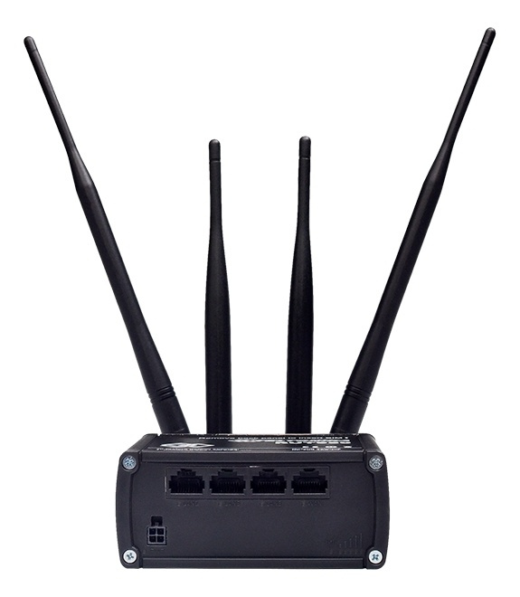 Teltonika RUT950 GSM-3G-4G router, dual sim, 4G up to 150 Mbps, black i gruppen COMPUTERTILBEHØR / Netværk / Routere hos TP E-commerce Nordic AB (38-77331)