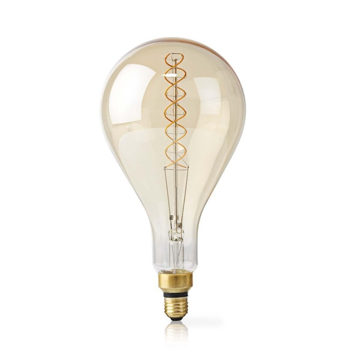 Nedis LED glødepære E27 | A160 | 5 W | 280 lm | 2000 K | Dæmpbar | Varm Hvid | Retro stil | 1 stk i gruppen HJEMMEELEKTRONIK / Lys / LED lamper hos TP E-commerce Nordic AB (38-77359)