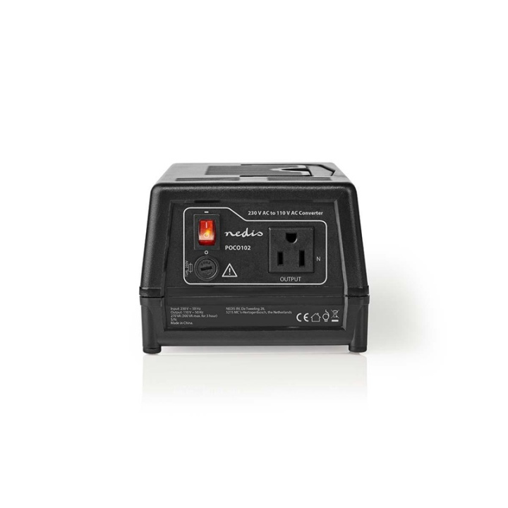 Nedis Power Converter | Strømforsyning | 230 V AC 50 Hz | 270 W | EU stik | Sort i gruppen HJEM, HUS & HAVE / Elektricitet & Belysning / Transformere hos TP E-commerce Nordic AB (38-77414)