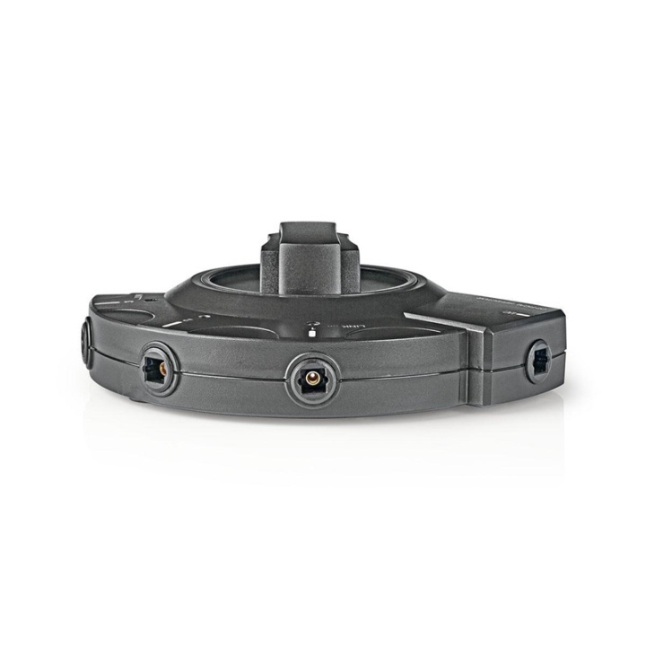 Nedis Digital Audio Switch | 3-vejs | Tilslutninger indgang: 3x TosLink | Tilslutninger udgang: 1x TosLink | Manual | ABS / PVC | Sort i gruppen HJEMMEELEKTRONIK / Lyd & billede / Højttalere & tilbehør / Tilbehør hos TP E-commerce Nordic AB (38-77516)