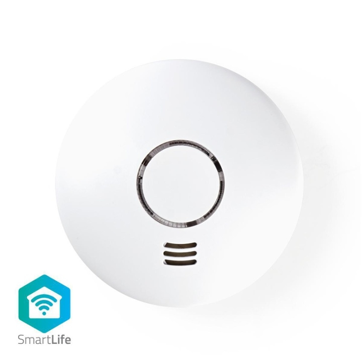 Nedis SmartLife Røgalarm | Wi-Fi | Varmesensor | Batteri | Sensorlevetid: 10 År | EN 14604 | Maks. batteritid: 24 måned | 85 dB | Hvid | 1 stk i gruppen HJEM, HUS & HAVE / Alarm, Sikkerhed & Overvågning / Brand, røg, gas / Røgalarmer hos TP E-commerce Nordic AB (38-77681)