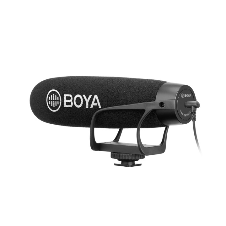 BOYA Mikrofon shotgun kondensator BY-BM2021 i gruppen HJEMMEELEKTRONIK / Lyd & billede / Håndholdte mikrofoner hos TP E-commerce Nordic AB (38-77701)