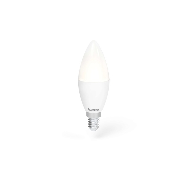 Hama WiFi LED-lampa E14 Vit 4.5W i gruppen HJEM, HUS & HAVE / Smart hjem / Smart belysning hos TP E-commerce Nordic AB (38-77728)