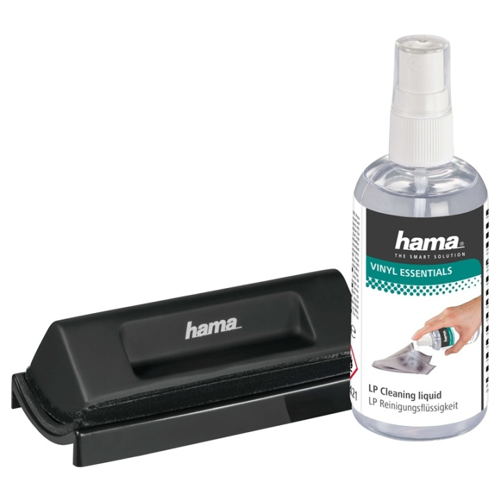Hama Rengöringskit Vinylskivor Borste och Rengöringsmedel 100 ml i gruppen HJEMMEELEKTRONIK / Lyd & billede / Hjemmebiograf, HiFi & Bærbar / Kompakt stereo & pladespiller hos TP E-commerce Nordic AB (38-77731)