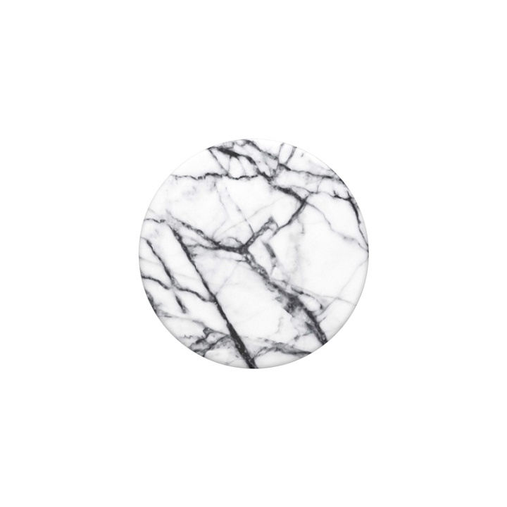 POPSOCKETS Dove White Marble Aftageligt Greb m. Standerfunktion i gruppen SMARTPHONES & TABLETS / Øvrigt tilbehør / Popsockets hos TP E-commerce Nordic AB (38-77857)