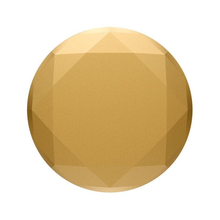 PopSockets PopGrip PREMIUM Metallic Diamond Medallion Gold i gruppen SMARTPHONES & TABLETS / Øvrigt tilbehør / Popsockets hos TP E-commerce Nordic AB (38-77875)