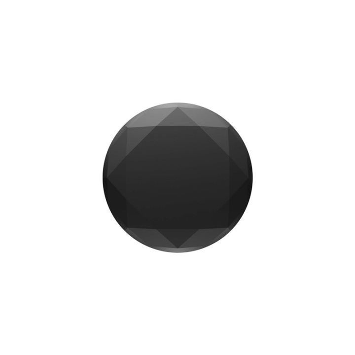 POPSOCKETS Metallic Diamond Black Aftageligt Greb m. Standerfunktion Premium i gruppen SMARTPHONES & TABLETS / Øvrigt tilbehør / Popsockets hos TP E-commerce Nordic AB (38-77877)