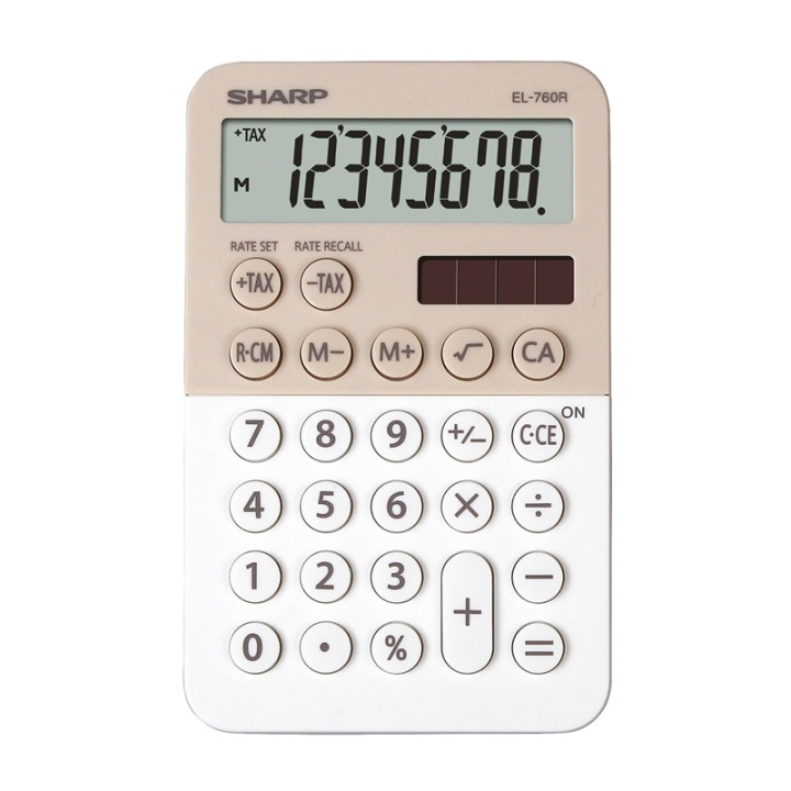 Sharp Kalkylator EL760RBLA i gruppen HJEM, HUS & HAVE / Ure og tællere / Lommeregnere hos TP E-commerce Nordic AB (38-77964)