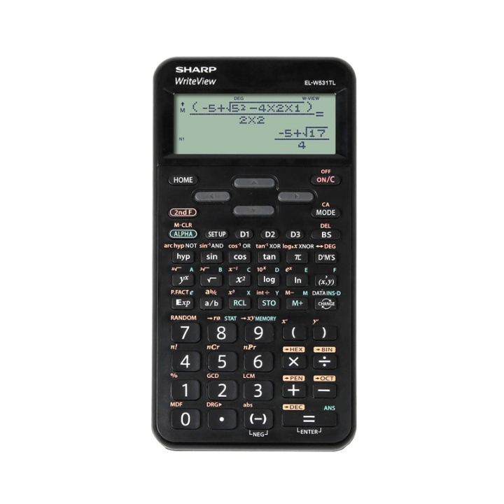 Sharp Kalkylator ELW531TLBBK i gruppen HJEM, HUS & HAVE / Ure og tællere / Lommeregnere hos TP E-commerce Nordic AB (38-77975)
