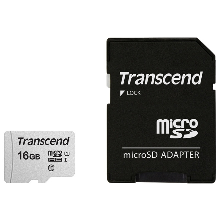 Transcend microSDHC 16GB U1 (R95/W45) i gruppen HJEMMEELEKTRONIK / Lagringsmedier / Hukommelseskort / SD/SDHC/SDXC hos TP E-commerce Nordic AB (38-78292)