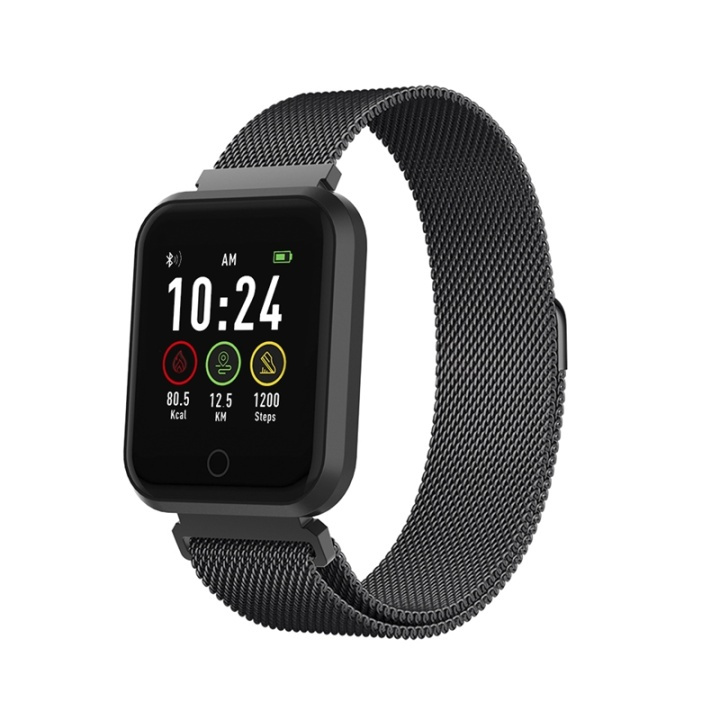 Forever ForeVigo Smartklocka SW-300, Svart i gruppen SPORT, FRITID & HOBBY / Smartwatch & Aktivitetsmåler / Smartwatches hos TP E-commerce Nordic AB (38-78755)