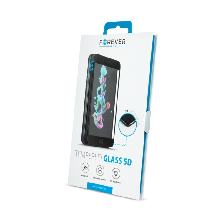 Forever Hærdet glas 5D til Samsung A50/A30s/A50s Sort ramme i gruppen SMARTPHONES & TABLETS / Mobil Beskyttelse / Samsung hos TP E-commerce Nordic AB (38-78833)