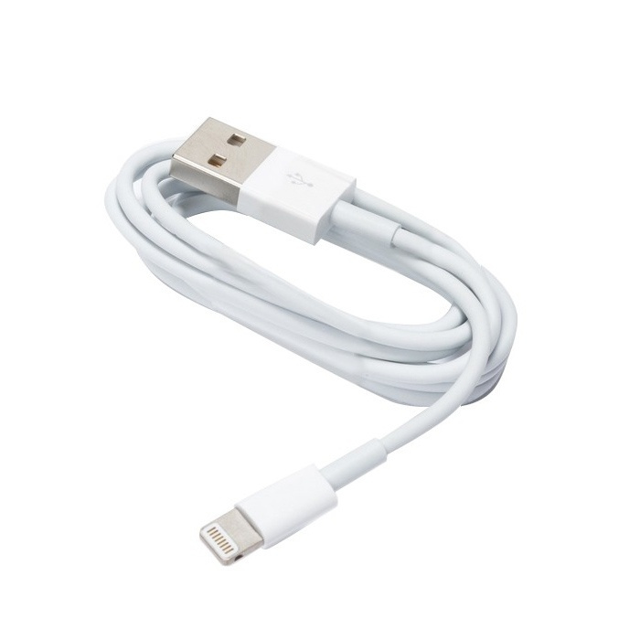 Lightning-kabel 1,5 m til iPhone, hvid i gruppen SMARTPHONES & TABLETS / Opladere og kabler / Kabler / Kabler Lightning hos TP E-commerce Nordic AB (38-79081)