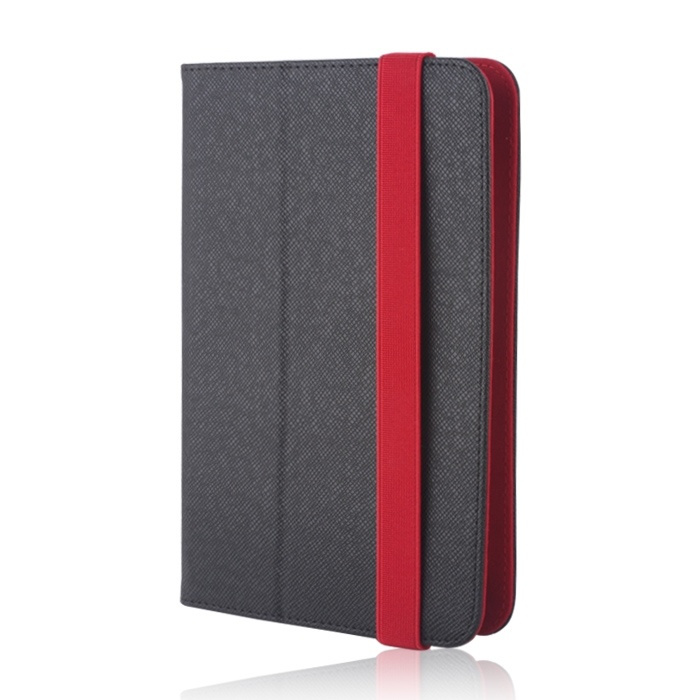 Universal taske til tablets 7-8 tommer, svart/rød i gruppen SMARTPHONES & TABLETS / Tablet beskyttelse / Universal Beskyttelse hos TP E-commerce Nordic AB (38-79355)