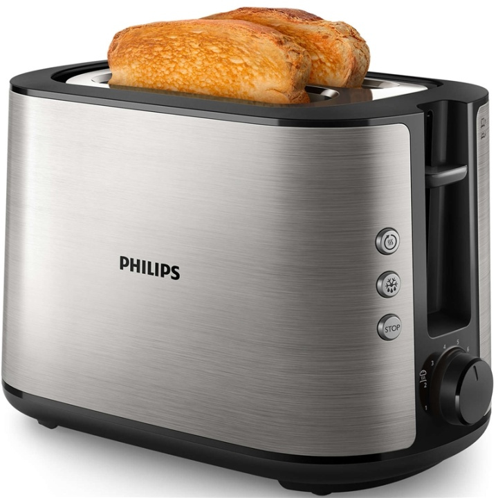 Philips Brödrost HD2650 Rostfri 2skiv i gruppen HJEM, HUS & HAVE / Husholdningsapparater / Brødristere & Sandwich Makers / Brødristere hos TP E-commerce Nordic AB (38-79497)