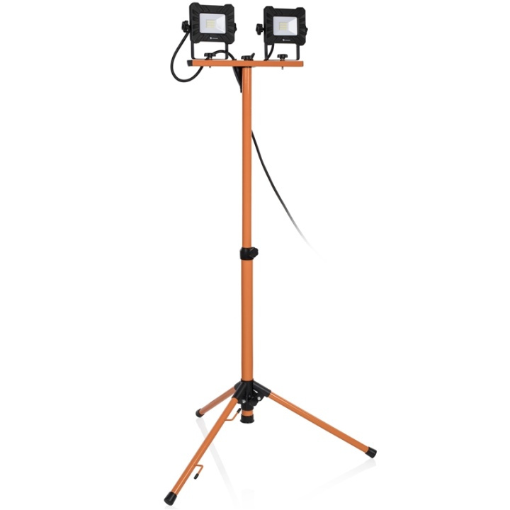 Smartwares LED-arbetslampa tripod 2 x 10W i gruppen HJEM, HUS & HAVE / Elektricitet & Belysning / Arbejdsbelysning hos TP E-commerce Nordic AB (38-79534)