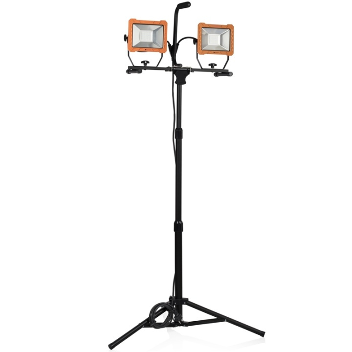 Smartwares LED-arbetslampa tripod 2 x 30W i gruppen HJEM, HUS & HAVE / Elektricitet & Belysning / Arbejdsbelysning hos TP E-commerce Nordic AB (38-79535)