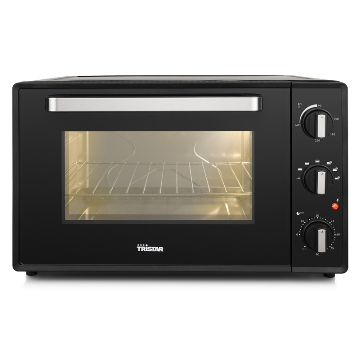 Tristar Varmluftsovn 48l Sort Timer i gruppen HJEM, HUS & HAVE / Husholdningsapparater / Miniovne og kogeplader hos TP E-commerce Nordic AB (38-79544)