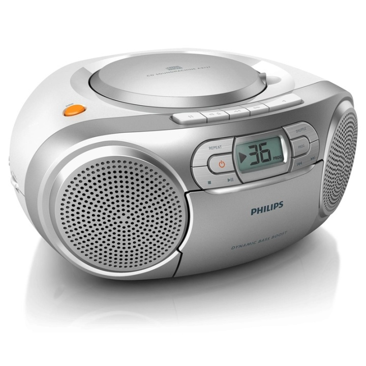 Philips Boombox CD/Radio/Kassett i gruppen HJEMMEELEKTRONIK / Lyd & billede / Hjemmebiograf, HiFi & Bærbar / Kassette-digitalisering hos TP E-commerce Nordic AB (38-79640)