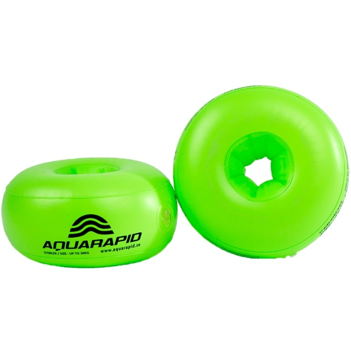 Aquarapid Aquaring armband -30 kg Green i gruppen LEGETØJ, BØRN & BABY / Udeleg & Sport / Vandleg, bad og strand hos TP E-commerce Nordic AB (38-79777)