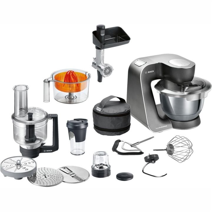 Bosch Köksmaskin MUM59M55 Prisvinnande design Pro- Fyndvara i gruppen HJEM, HUS & HAVE / Husholdningsapparater / Foodprocessor og køkkenassistenter / Køkkenassistenter og tilbehør hos TP E-commerce Nordic AB (38-79917D)