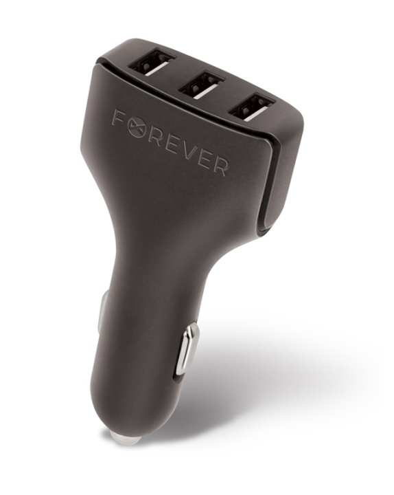 Forever Billaddare 3x USB - CC-05 4.8A i gruppen SMARTPHONES & TABLETS / Opladere og kabler / Bilopladere / Bil oplader USB hos TP E-commerce Nordic AB (38-80060)