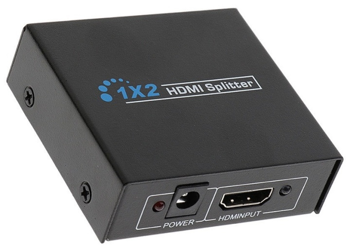 HDMI Splitter 2 port, 1080P i gruppen COMPUTERTILBEHØR / Kabler og adaptere / HDMI / VGA / DVI switche hos TP E-commerce Nordic AB (38-80521)