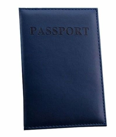Etui til pas - Mørkeblå i gruppen SPORT, FRITID & HOBBY / Rejsetilbehør / Andet hos TP E-commerce Nordic AB (38-80833)