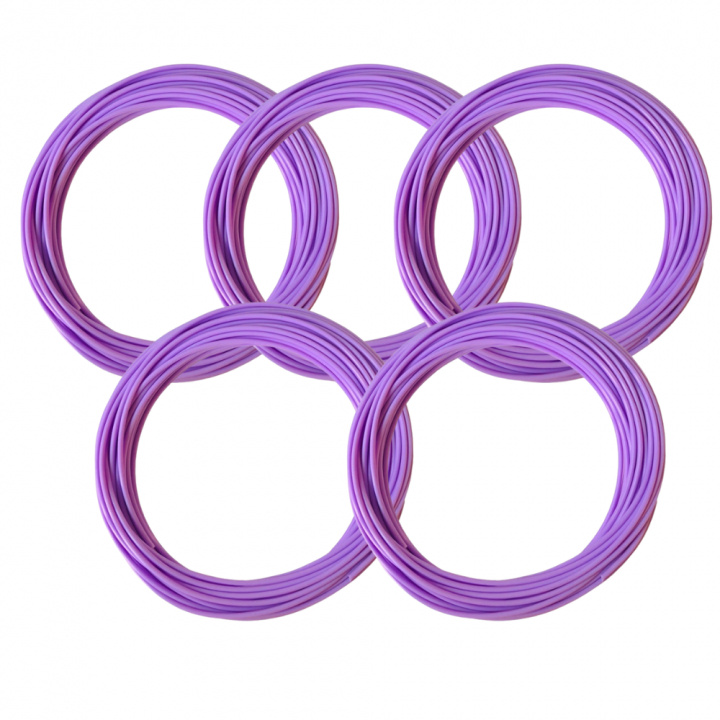PLA Filament til 3D pen, Lyslilla i gruppen LEGETØJ, BØRN & BABY / Legetøj / Hobbyartikler hos TP E-commerce Nordic AB (38-80875)