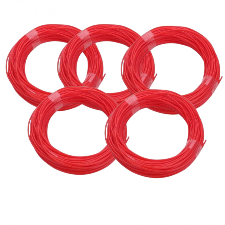 PLA Filament til 3D pen, Rød i gruppen LEGETØJ, BØRN & BABY / Legetøj / Hobbyartikler hos TP E-commerce Nordic AB (38-80881)