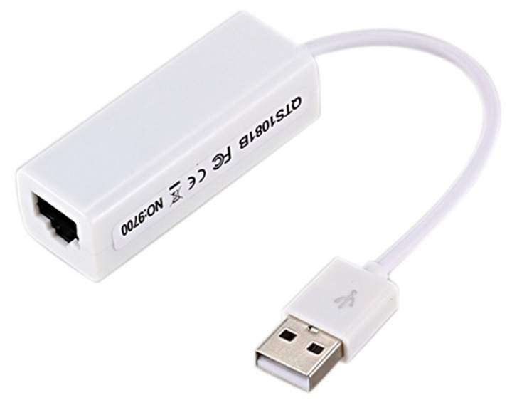 USB 2.0 Ethernet-adapter i gruppen COMPUTERTILBEHØR / Netværk / Netværkskort / USB hos TP E-commerce Nordic AB (38-80916)