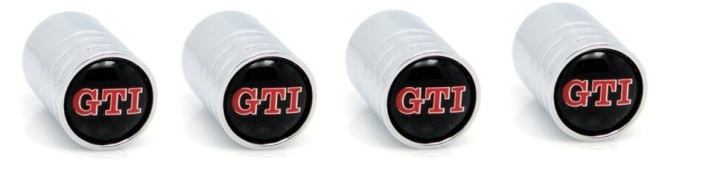 Ventilhætter 4-pak, GTI logo i gruppen BIL / Tilbehør / Accessories / Øvrigt biltilbehør hos TP E-commerce Nordic AB (38-80975)