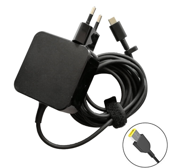 AC-adapter til Lenovo USB Yoga 11 Yoga 13 65W i gruppen COMPUTERTILBEHØR / Bærbare computere og tilbehør / Oplader / Opladere til laptops / IBM/Lenovo hos TP E-commerce Nordic AB (38-81041)
