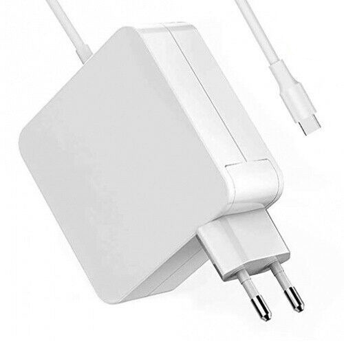 AC adapter till Typ-C PD 65W, Vit i gruppen COMPUTERTILBEHØR / Bærbare computere og tilbehør / Oplader / Opladere til laptops / Apple hos TP E-commerce Nordic AB (38-81047)