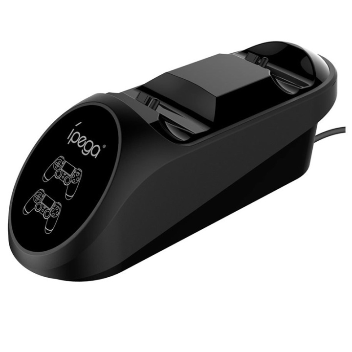 PS4/SLIM/PRO opladningsstation til trådløse håndkontrollere i gruppen HJEMMEELEKTRONIK / Spilkonsoller og tilbehør / Sony PlayStation 4 / Tilbehør hos TP E-commerce Nordic AB (38-81060)