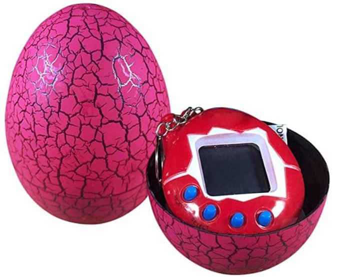 Tamagotchi, elektronisk kæledyr med matchende æg, pink i gruppen LEGETØJ, BØRN & BABY / Legetøj / Legetøj hos TP E-commerce Nordic AB (38-81100)