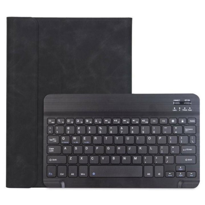 Taske med tastatur til iPad Air 1/2 & Pro 9.7, Sort i gruppen SMARTPHONES & TABLETS / Tablet beskyttelse / Apple iPad hos TP E-commerce Nordic AB (38-81204)