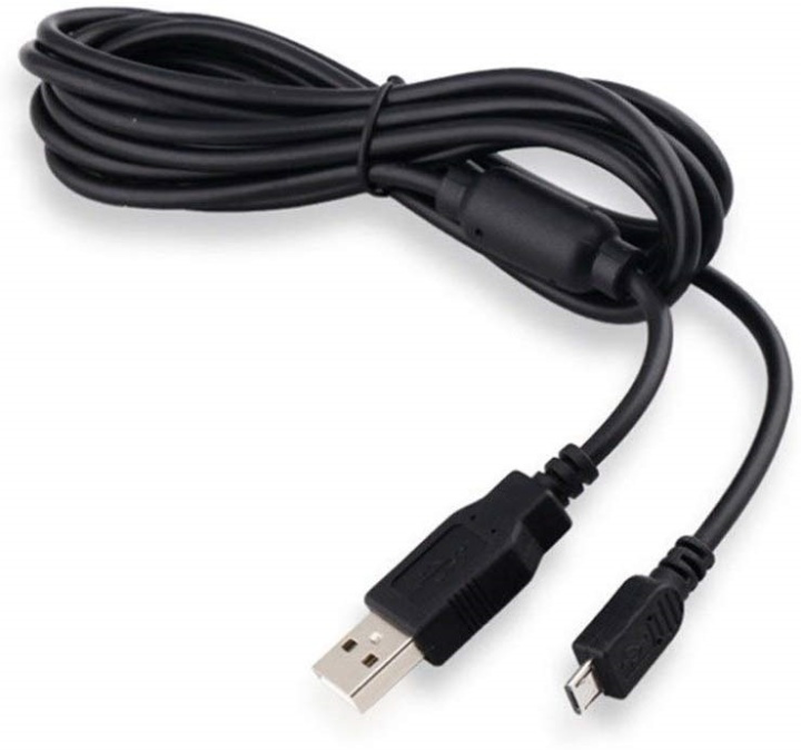 USB Laddkabel till PS4/PS4 Slim/PS4 Pro i gruppen HJEMMEELEKTRONIK / Spilkonsoller og tilbehør / Sony PlayStation 4 hos TP E-commerce Nordic AB (38-81231)