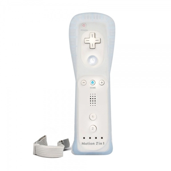 Remote Plus til Wii/Wii U, Hvid i gruppen HJEMMEELEKTRONIK / Spilkonsoller og tilbehør / Nintendo Wii hos TP E-commerce Nordic AB (38-81311)