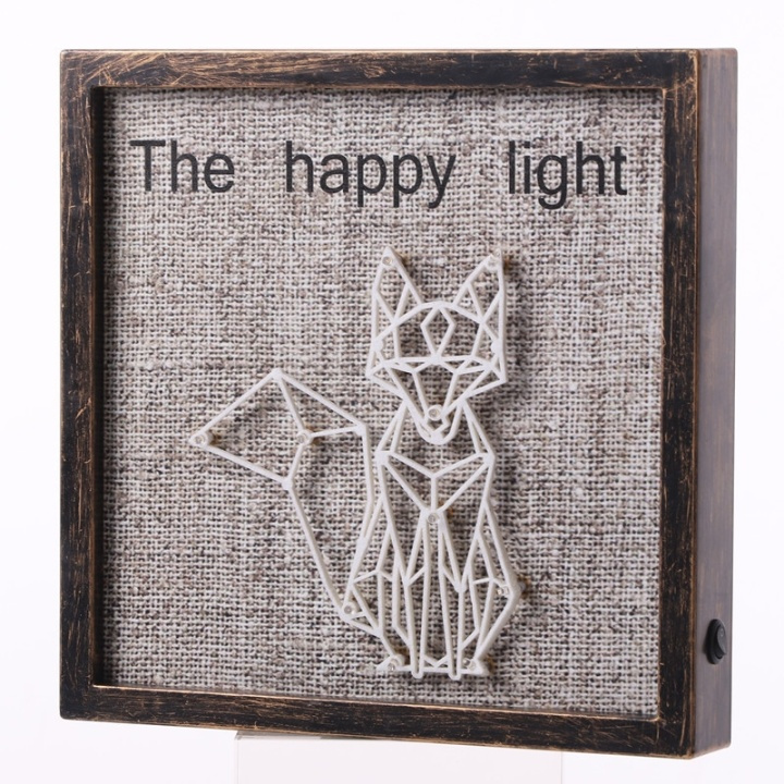 The Happy Light, bræt med LED-lys, Fox i gruppen HJEMMEELEKTRONIK / Lys / Væglamper hos TP E-commerce Nordic AB (38-81374)