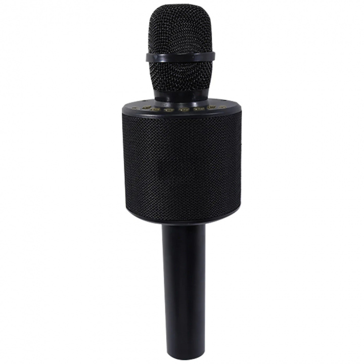 Karaoke-mikrofon med Bluetooth og belysning, Sort i gruppen SPORT, FRITID & HOBBY / Sjove gadgets / Sjove gadgets hos TP E-commerce Nordic AB (38-81387)