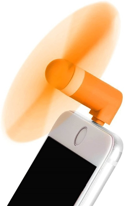 Blæser til iPhone med Lightning - Orange i gruppen SMARTPHONES & TABLETS / Øvrigt tilbehør / Gadgets hos TP E-commerce Nordic AB (38-81580)