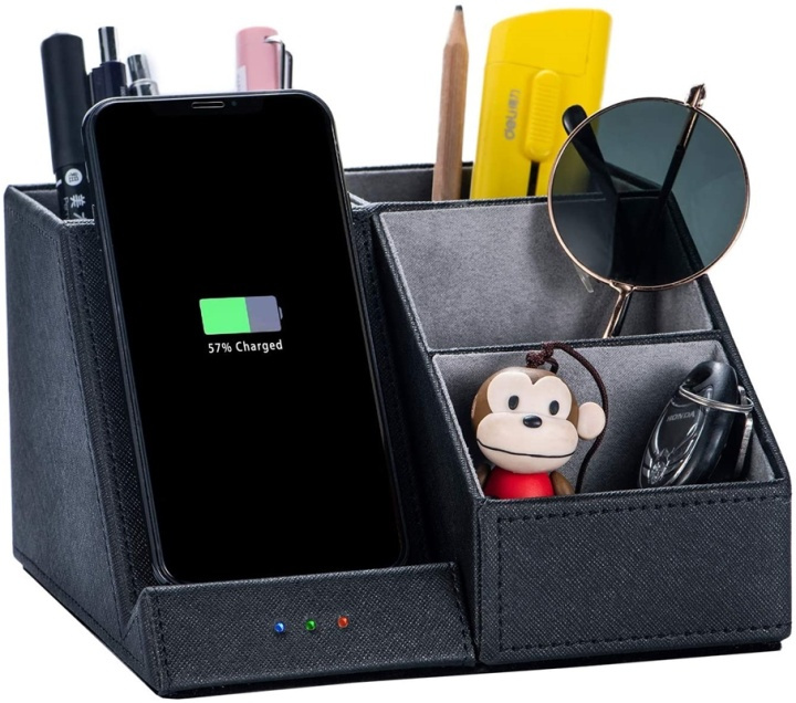 Qi trådløs opladning, Organise skrivebordsstativ i gruppen SMARTPHONES & TABLETS / Opladere og kabler / Trådløs Qi oplader hos TP E-commerce Nordic AB (38-81721)