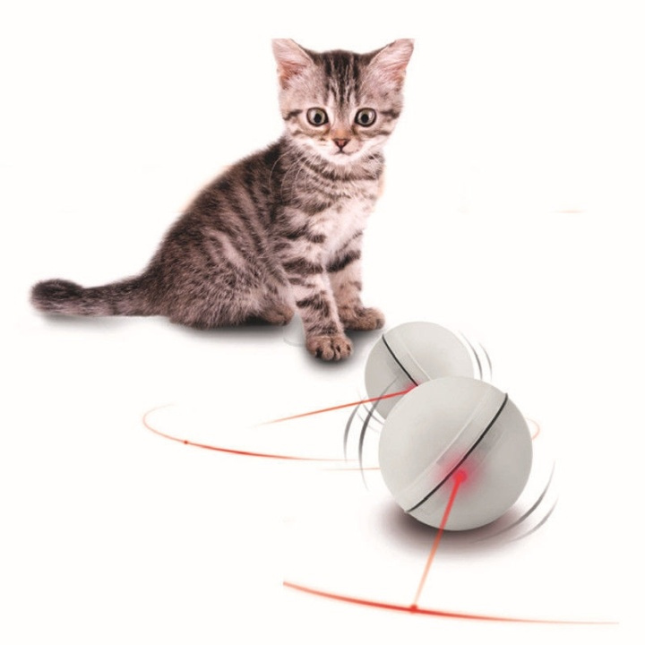 Kattelegetøj - batteridrevet bold i gruppen HJEM, HUS & HAVE / Tilbehør til dyr / Kat hos TP E-commerce Nordic AB (38-81750)