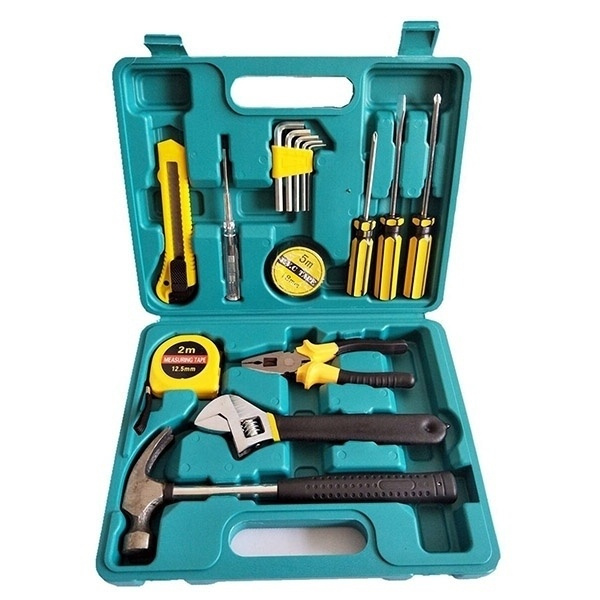 Værktøjskasse med 15 værktøjer i gruppen HJEM, HUS & HAVE / Værktøj / Øvrigt værktøjer og tilbehør hos TP E-commerce Nordic AB (38-81912)