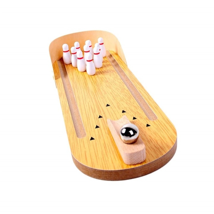 Mini Bowlingbord i gruppen LEGETØJ, BØRN & BABY / Legetøj / Brætspil / Spil til børn hos TP E-commerce Nordic AB (38-81950)