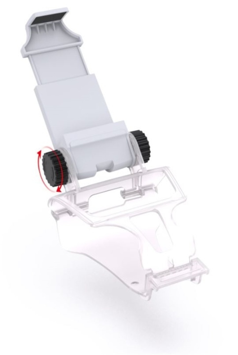 Dobe mobilholder til PS5-kontrol, hvid i gruppen HJEMMEELEKTRONIK / Spilkonsoller og tilbehør / Sony PlayStation 5 / Tilbehør hos TP E-commerce Nordic AB (38-82099)